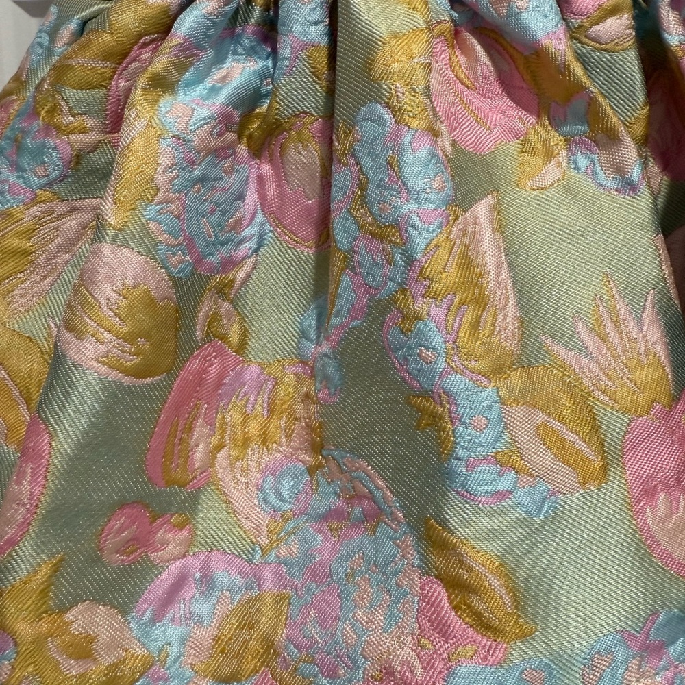 Buddy Love Tiered Ruffle Floral Dress in Sage, Pink, Blue - Picture 3 of 4